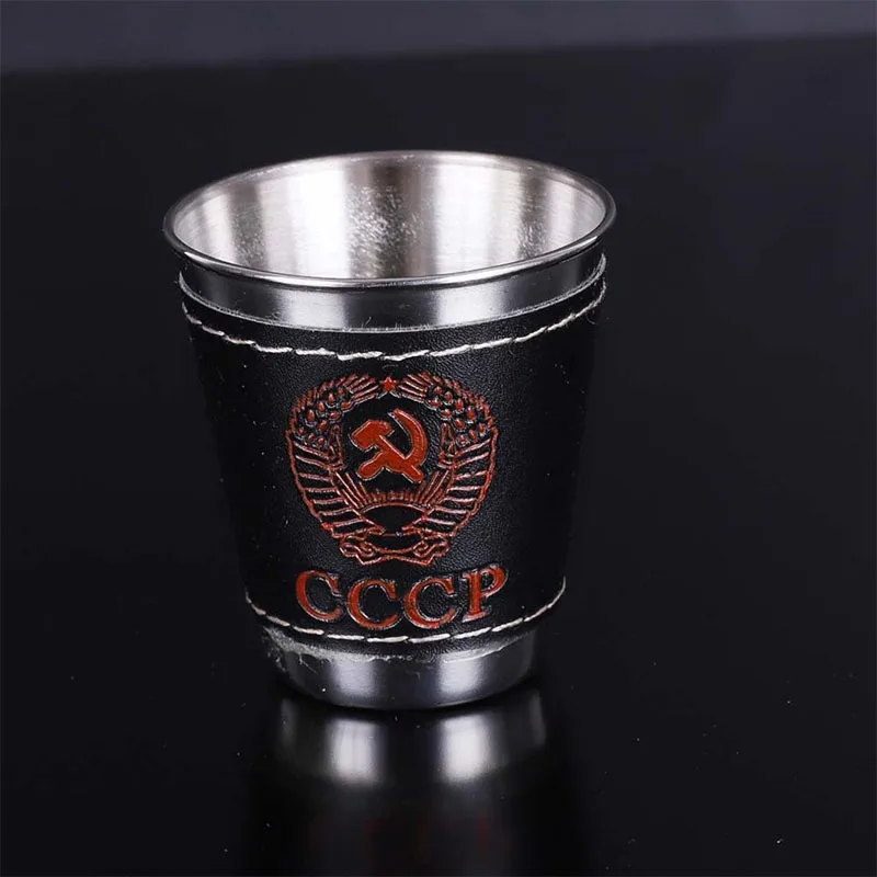 

Мини-бокалы для вина из нержавеющей стали, 70 мл, 4 шт./компл.