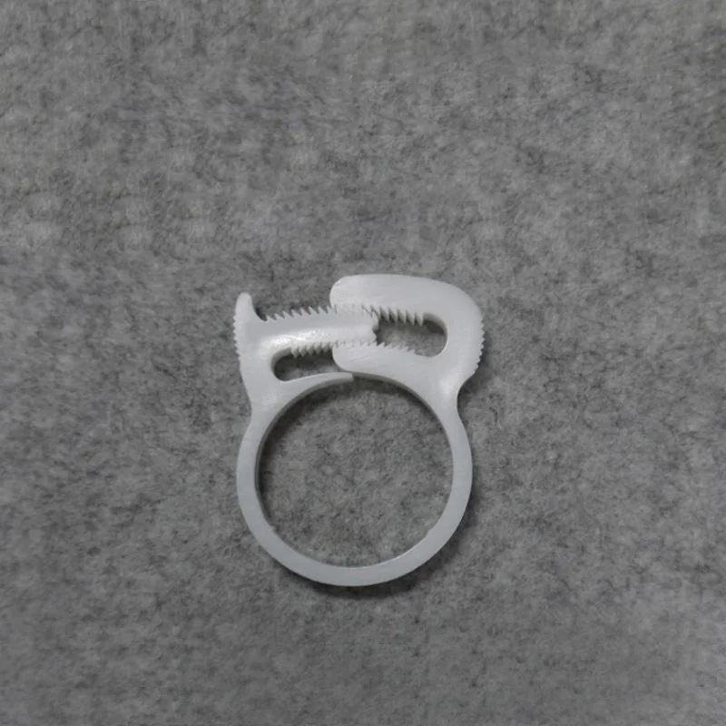 1/5/10 шт. хомуты для шлангов 3 8 ~ 59 мм белый/черный пластиковый водопровод прочный