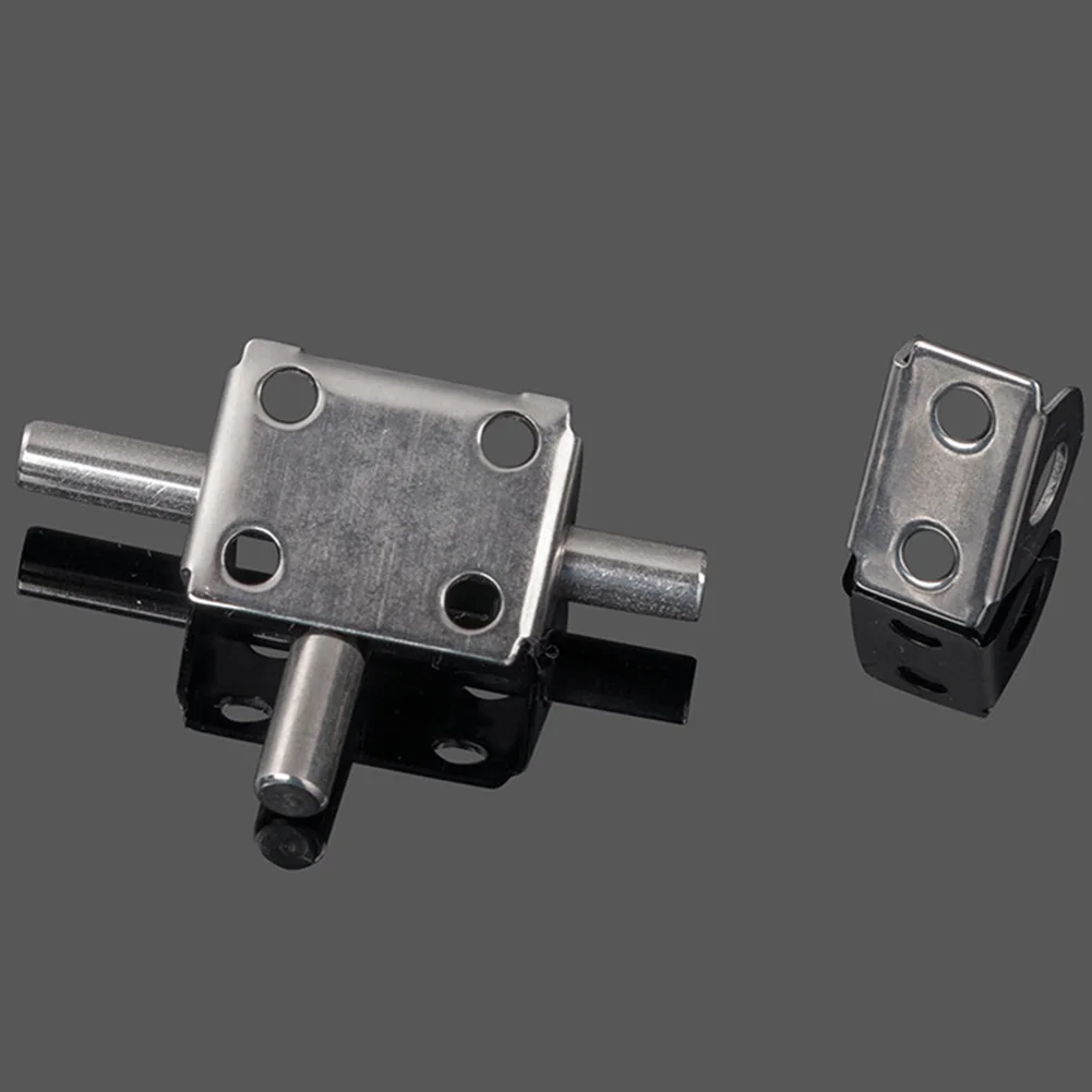 

Gate Professional Practical Home Staple Slide Bolt Lock Hasp Door Latch Sliding Hardware Durable Safety Stainless Steel