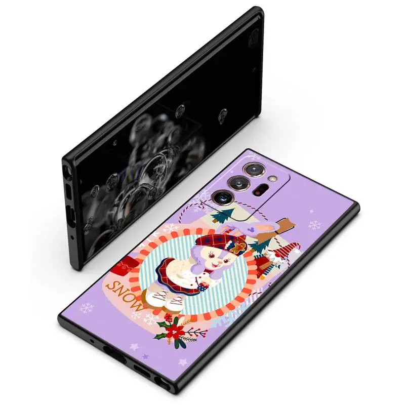 Чехол для телефона Disney Christmas StellaLou Duffy Samsung Galaxy S24 Ultra S23 S22 S21 Plus S20 FE Note 20 10Plus мягкий