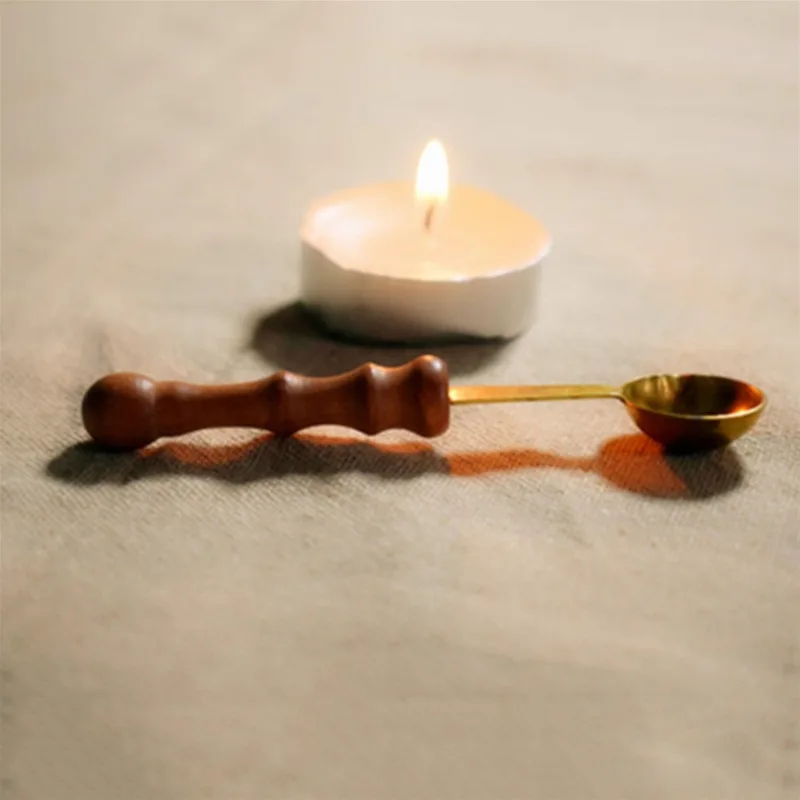 Восковая деревянная ложка для расплавления краски из нержавеющей стали