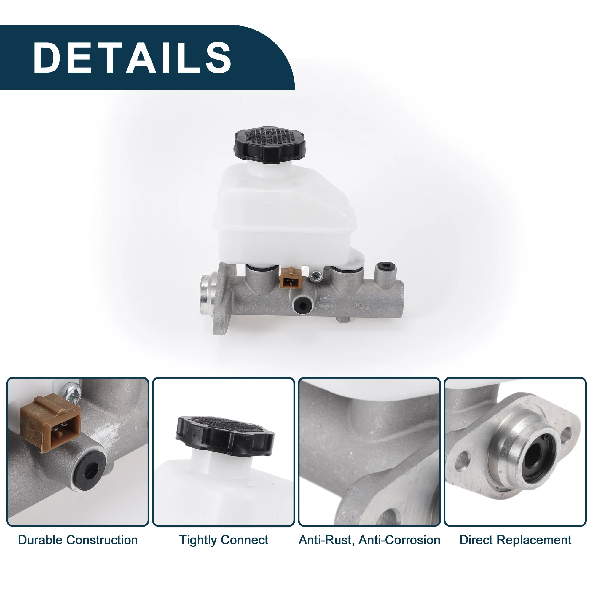 Главный тормозной цилиндр UXCELL с номером резервуара 585102 F600/M 630396 Для Kia Spectra 2004 2005 2006