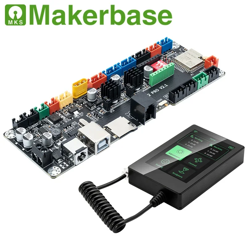 Makerbase MKS LS ESP32 PRO Контроллер Материнская плата WIFI Bluetooth Сенсорный экран TMC2209 Драйвер