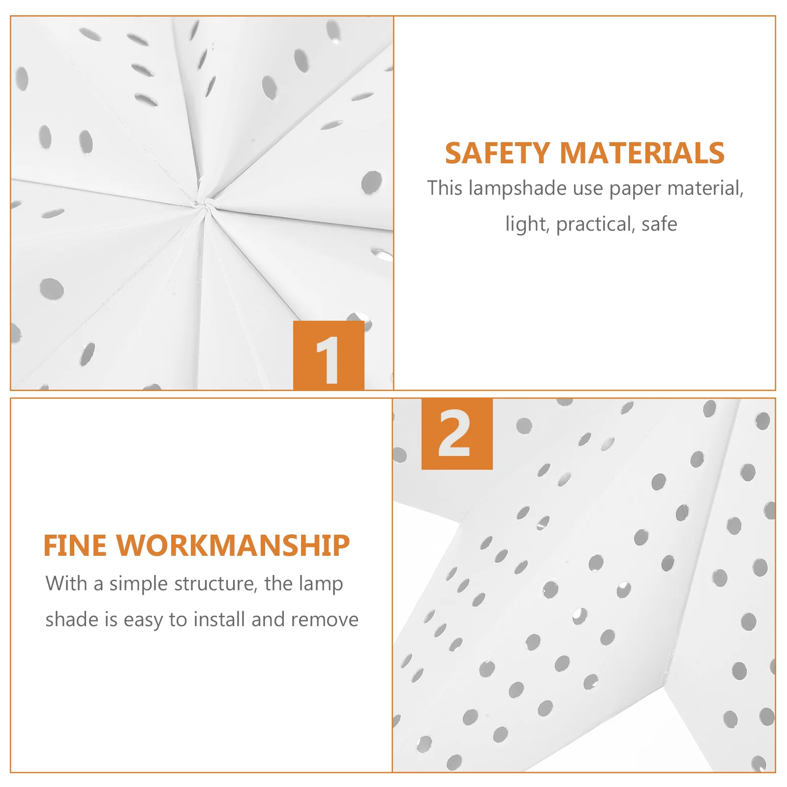 5 шт. бумажный абажур в форме звезды рождественская гирлянда 3d подвесной фонарь