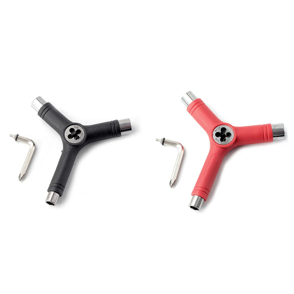 

Multi-Function Skateboards T-skating Longboard Wrench Set Screwdriver Sleeve Multi-function Skateboards Accessroies