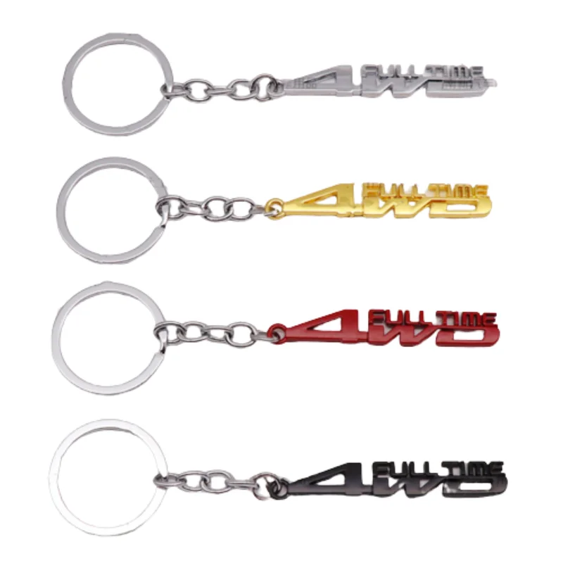 

Металлический брелок для ключей 4WD, 3d-брелок для ключей для Jeep, Honda, Ford, Toyota, Land Cruiser