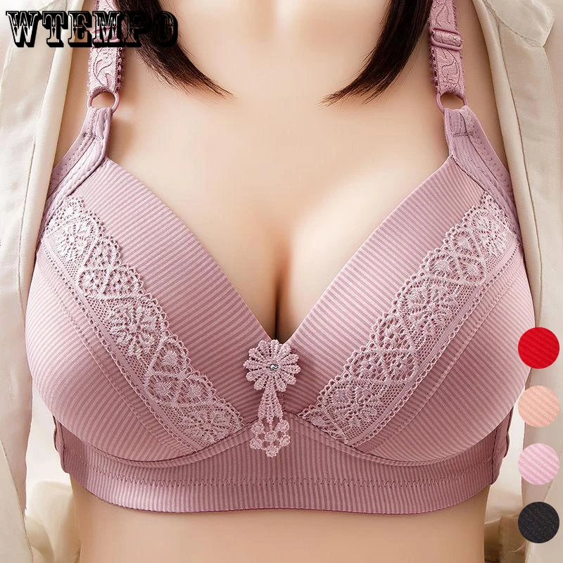 

Бюстгальтер пуш-ап Женский, большого размера, с большой грудью 100 C D, без косточек