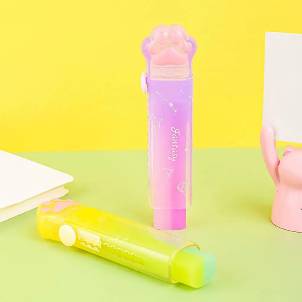 

Quick Cleaning Labor-saving Cat Claws Shape Eraser Stationery Supply
