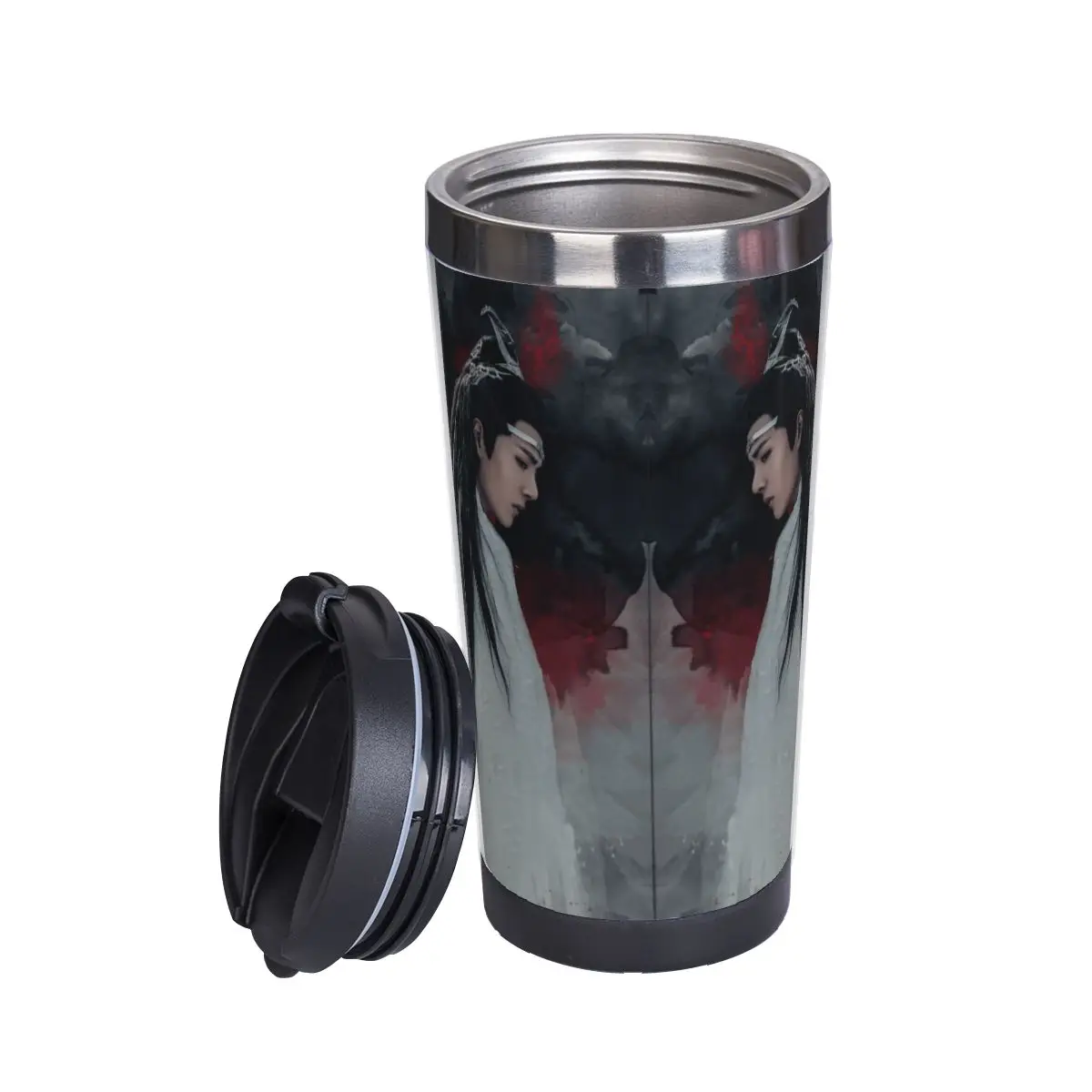 

WangXian. THE UNTAMEDS Photographic Print Double Insulated Water Cup Funny Thermos bottle Mug Novelty Heat Insulation beer mugs