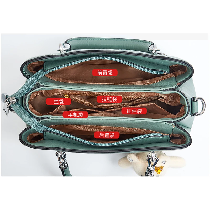 Handbags for Women Trend 2023 Designer Luxury Female Shoulder Bag Fashion Leather Women Messenger Bag Ladies Bolsos Para Mujeres