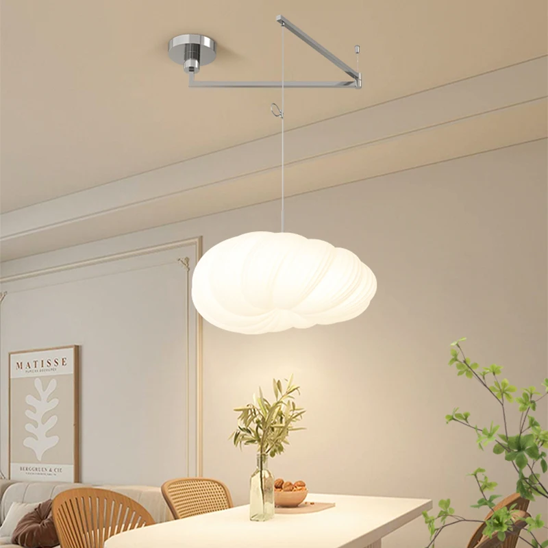 Креативная подвесная люстра в виде тыквы для спальни