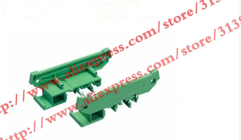 

10Pcs Control board holder 72mm module PCB carrier Left right baffle Suitable for 35mm DIN guide rail,C45 guide rail
