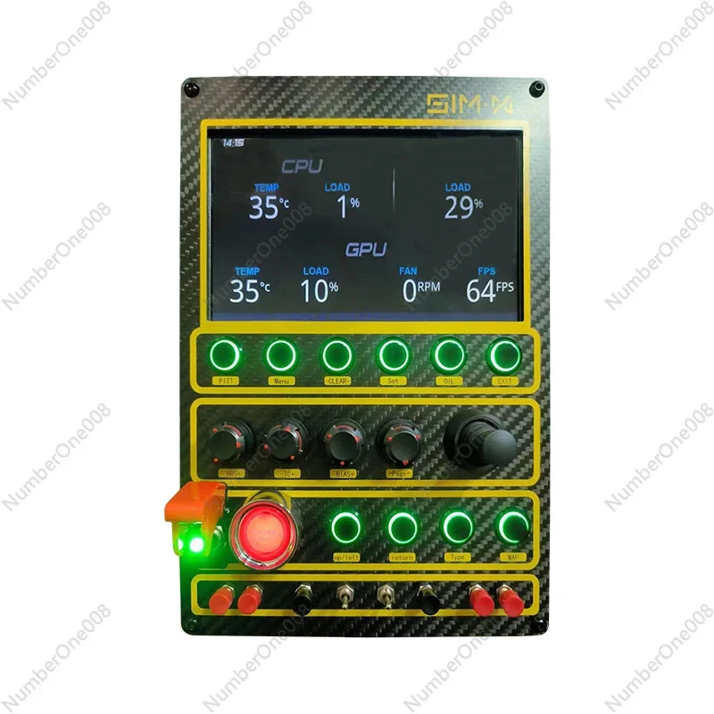 Центральный блок управления гоночным симулятором RGB Dazzling Box Making Simid Fanatec