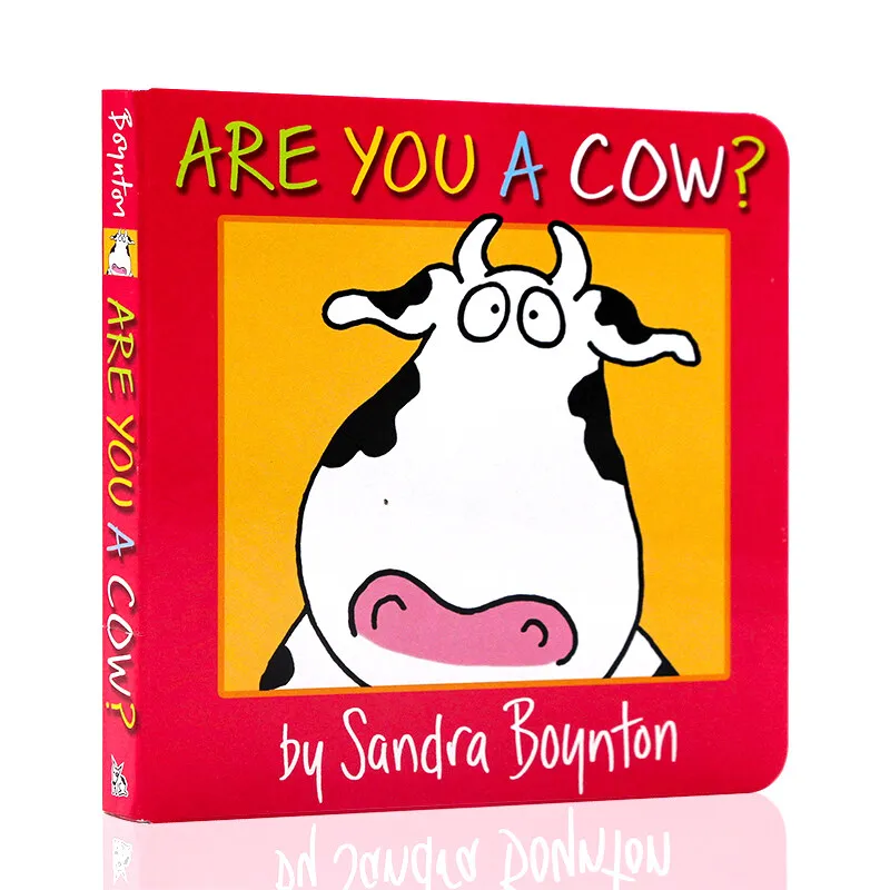 

Детские книги Milu Are You A Cow, книга с Сандрой Бойнтон, оригинальный английский