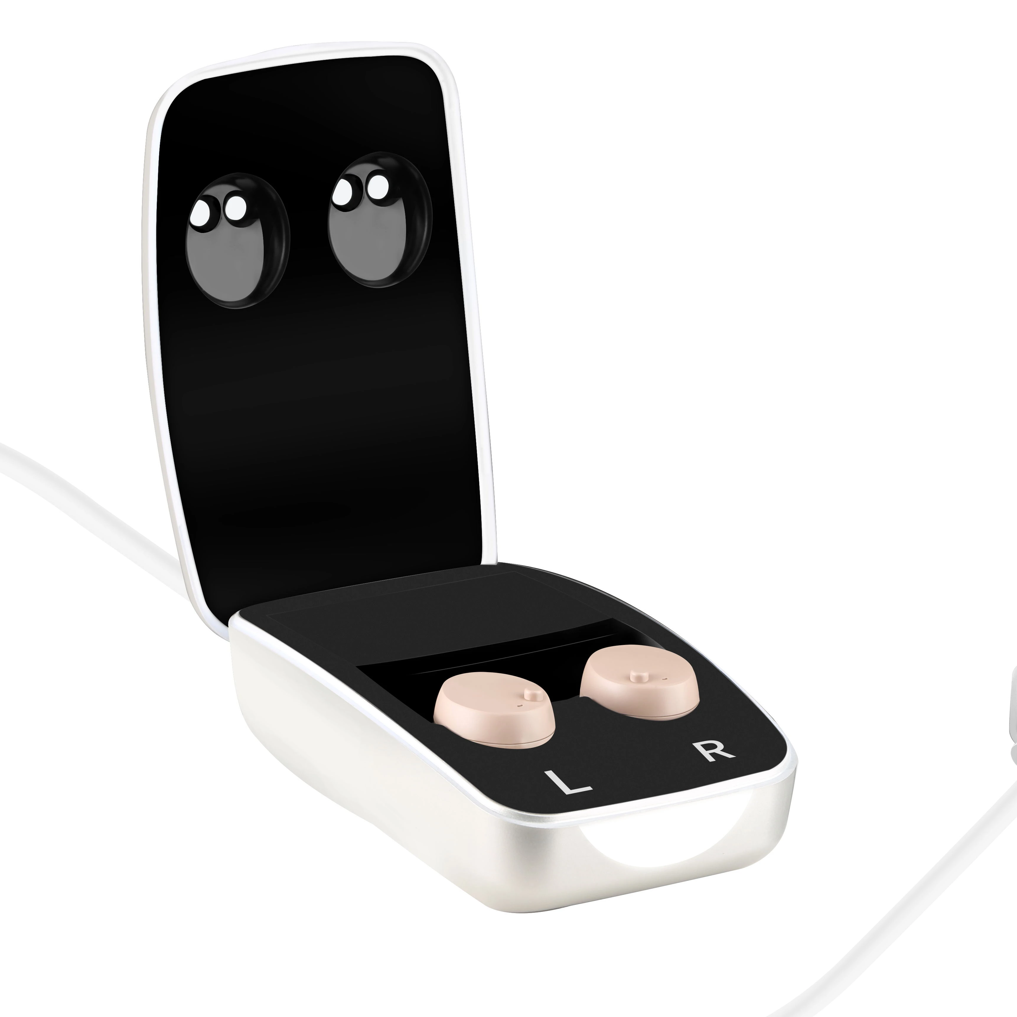 

mini CIC APP hearing amplifier application rechargeable hearing aid