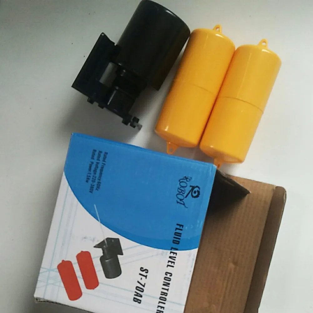 

AC 110-240V 15A Fluid Level Control Switch With 36.2\\\" Cord Length Sencor Control Hanging Type Float Switch For Home Pumps