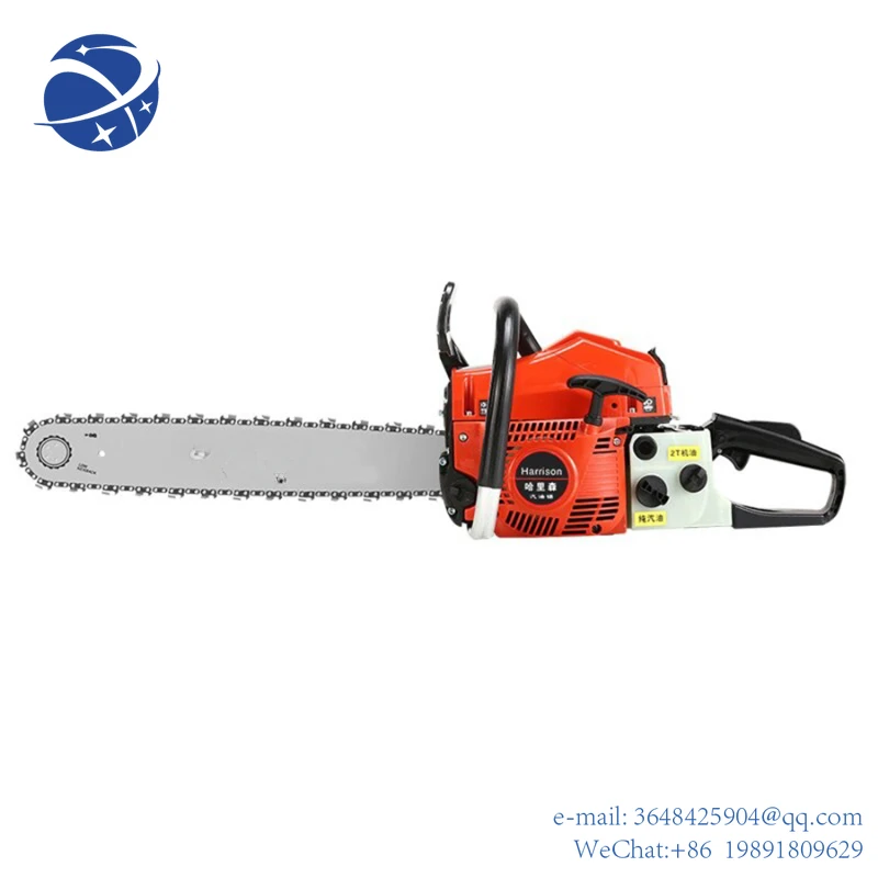 

YYHC21.9KW 4 stroke industrial gasoline chainsaw for cutting wood tree high-temperature resistant gasoline logging saw