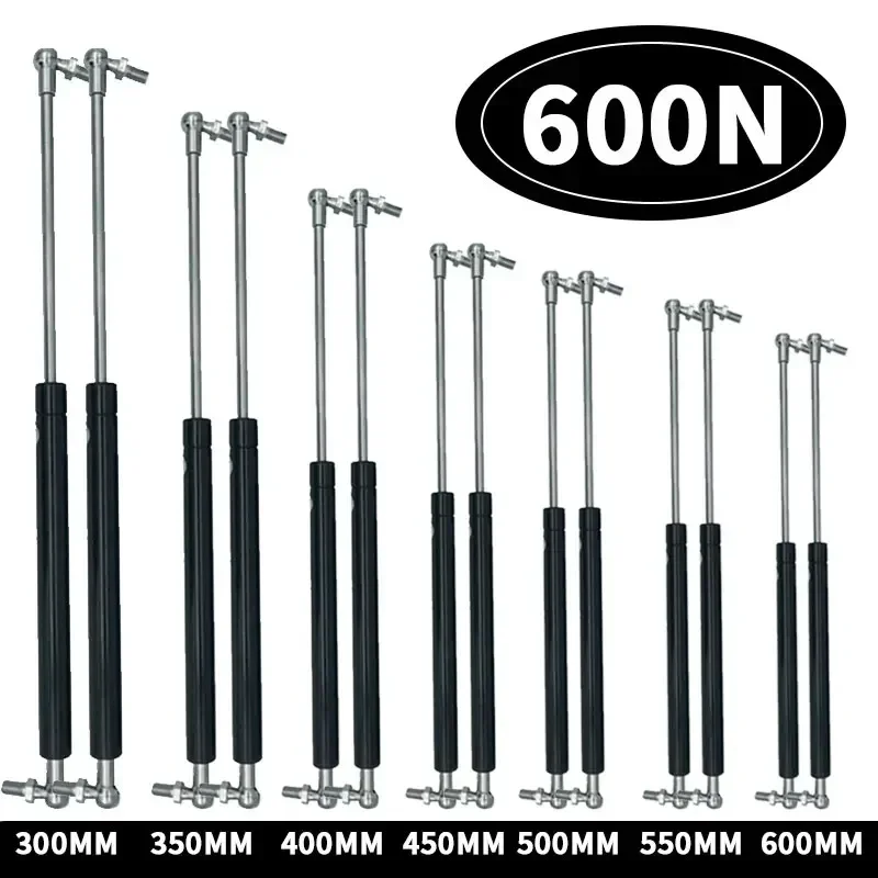

2 шт. универсальные 600N 300/350/400/450/500/550/600 мм стойки газовая пружина поддержка автомобильные караваны дверь окна люки лодка автобус