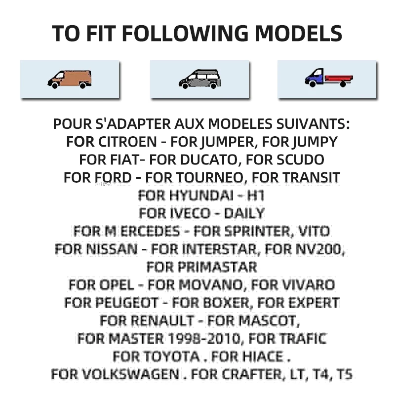 Чехлы на сиденья для тяжелых фургонов Zebra Style 2 + 1 универсальные подходят