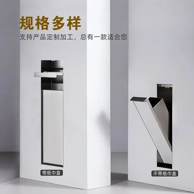 Прямая поставка новые товары скрытый контейнер для мусора из нержавеющей стали