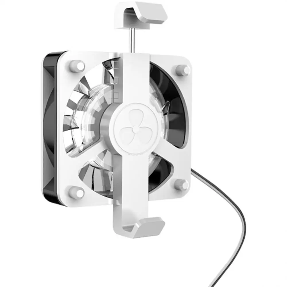 

Portable Rgb Fan Holder Heat Sink Rgb For Iphone Xiaomi Samsung Mobile Phone Cooler Cooling Fans Game Radiator Phone Accessories
