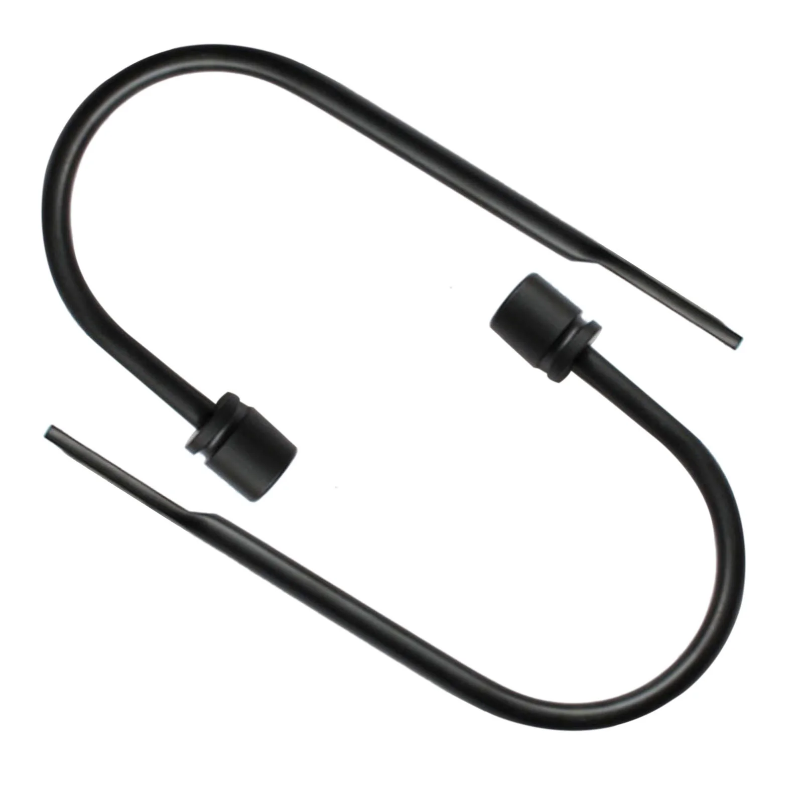 

Держатели для штор U-образные металлические 2 шт. бронзовый/золотистый/серебристый/красный/черный/белый