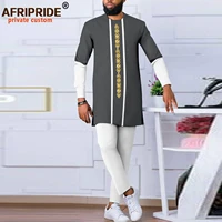 african suits for men embroidery jacket and trousers 2 piece set dashiki outfits african clothes for wedding evening a2216079