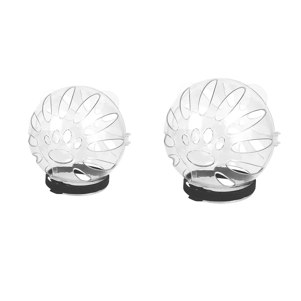 Прозрачная Маска Для Кошки Шлем С Защитой От Царапин Безопасная Накидка