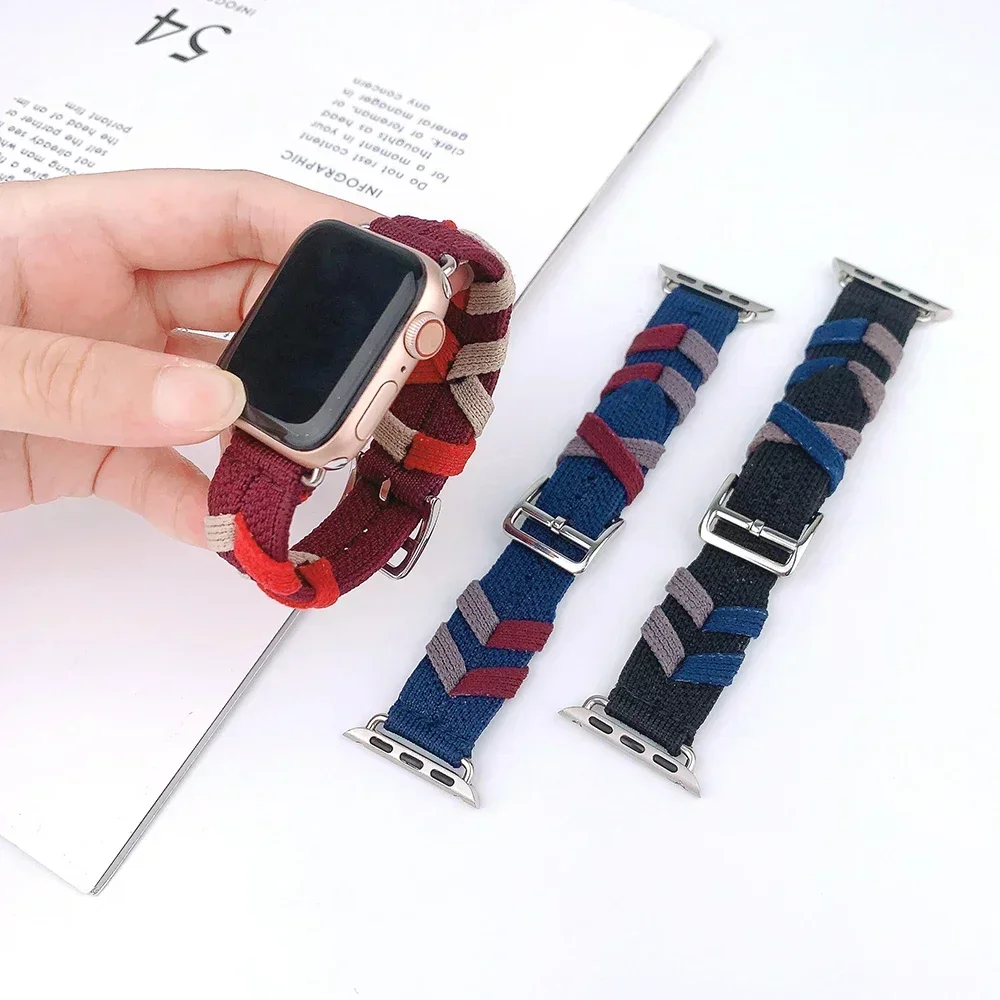 Ремешок нейлоновый для Apple Watch Ultra 2 цвет в ассортименте