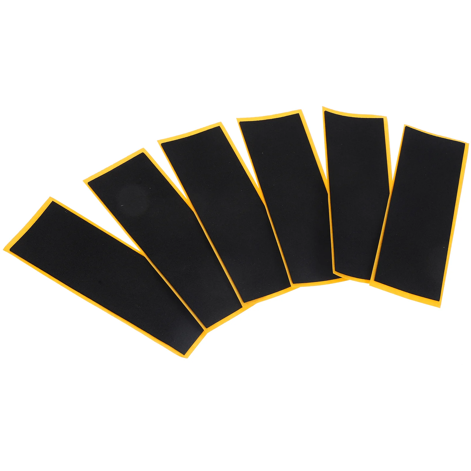 

10 Pcs Adhesive Tape Fingerboard Grip Stickers Foam Fingerboards Upholstered Foams Tapes Non-skid Skateboard Anti-skid
