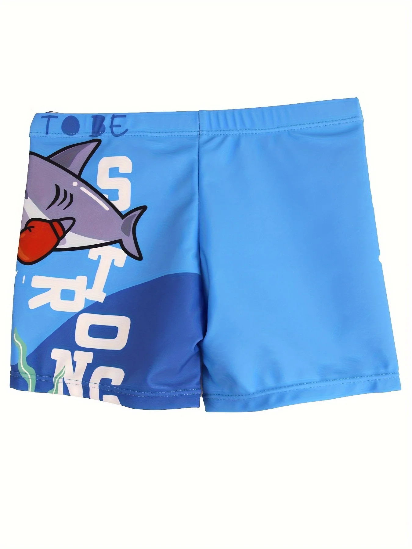 Быстросохнущие вязаные боксеры из полиэстера для мальчиков с эластичной