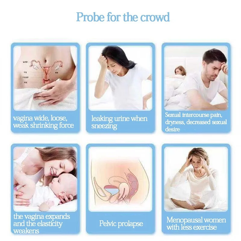 Вагинальные зондовые электроды для тренажера тазового дна устройство