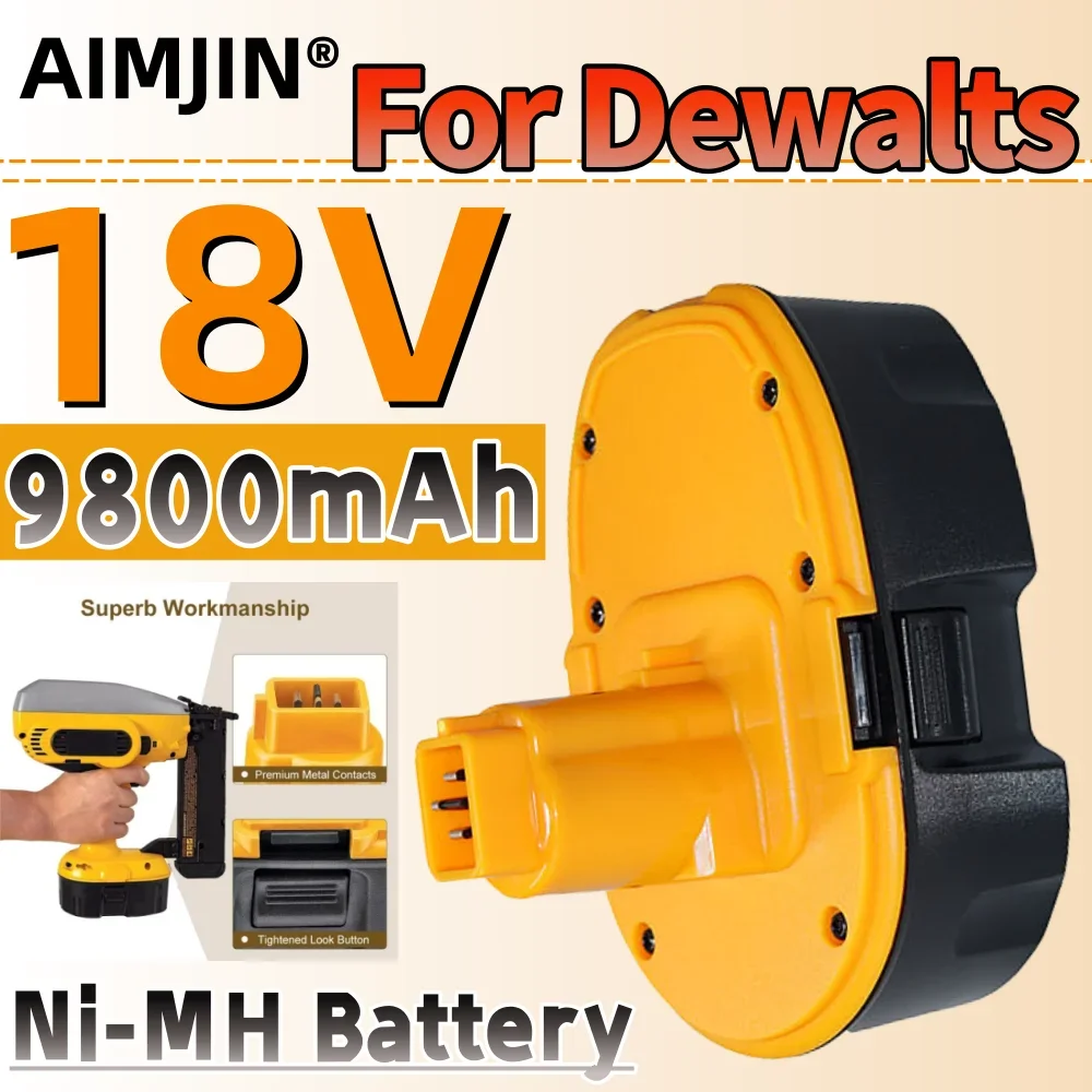 Аккумулятор для Dewalt DC9096 DE9039 DE9096 DE9098 DE9503 DC212 DC330 XRP