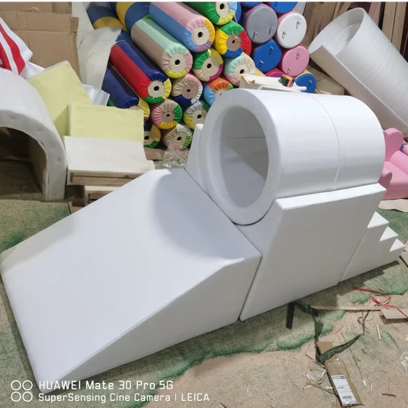 Лидер продаж Детский мягкий игровой набор светло-бежевого и белого цветов аренда