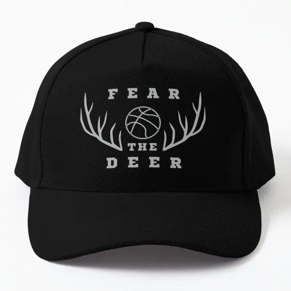 

Fear The Deer Baseball Cap Hat Women Fish Summer Outdoor Bonnet Snapback Sun Boys Mens Black Solid Color Sport Hip Hop Czapka