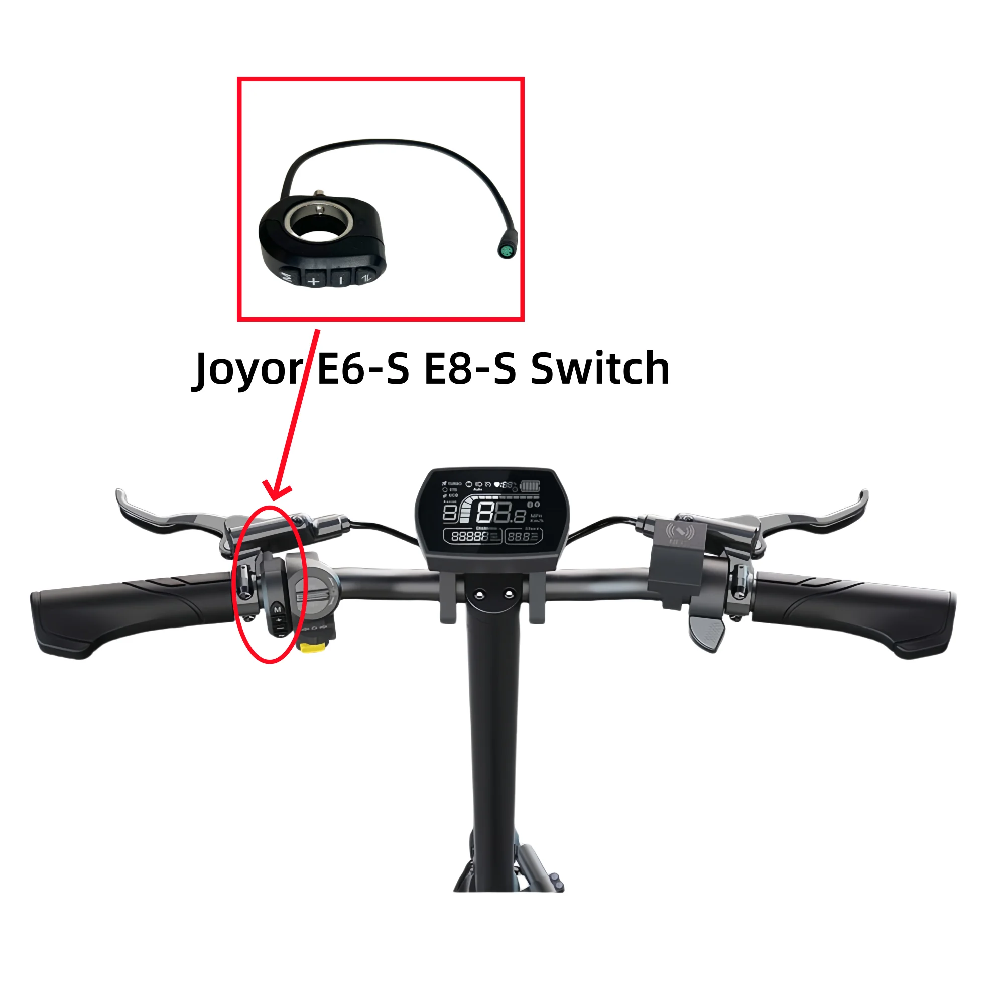 Оригинальный переключатель для электроскутера 5-контактный разъем аксессуары