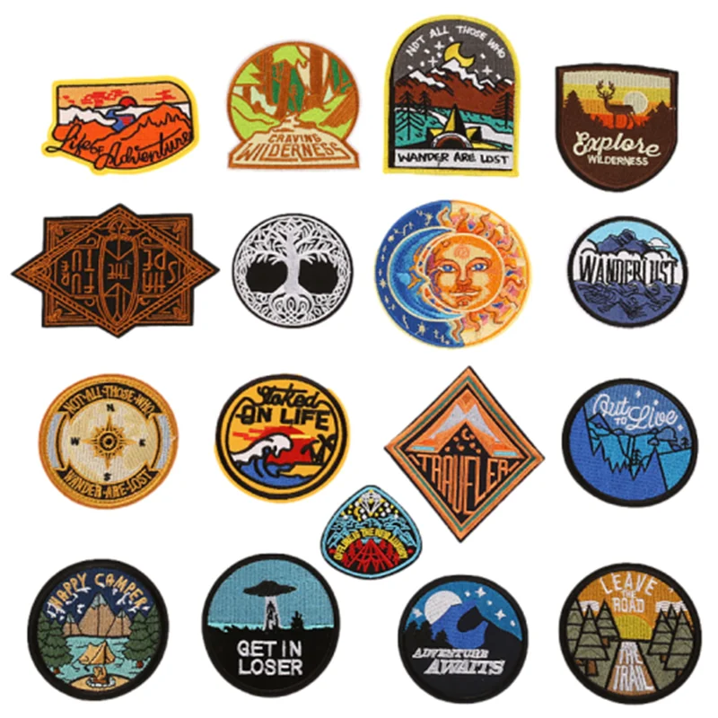 

Kawaii круглая буква значок наклейка DIY живописная повязка на руку детская одежда вышивка нашивки утюгом аксессуары одежда шляпа нашивки