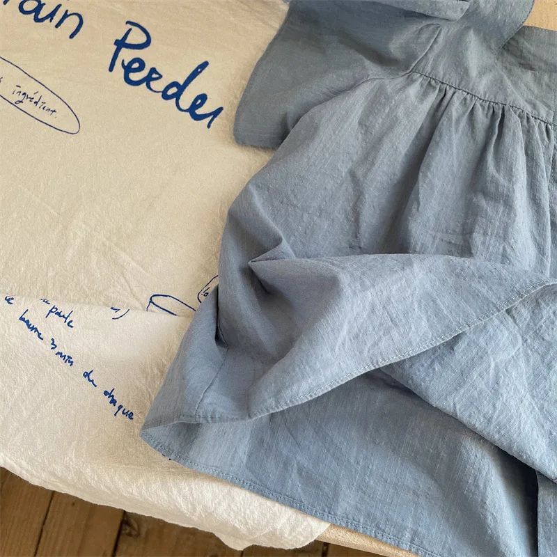 Олень jonmi 2022 летние блузки для маленьких девочек в Корейском стиле - купить по