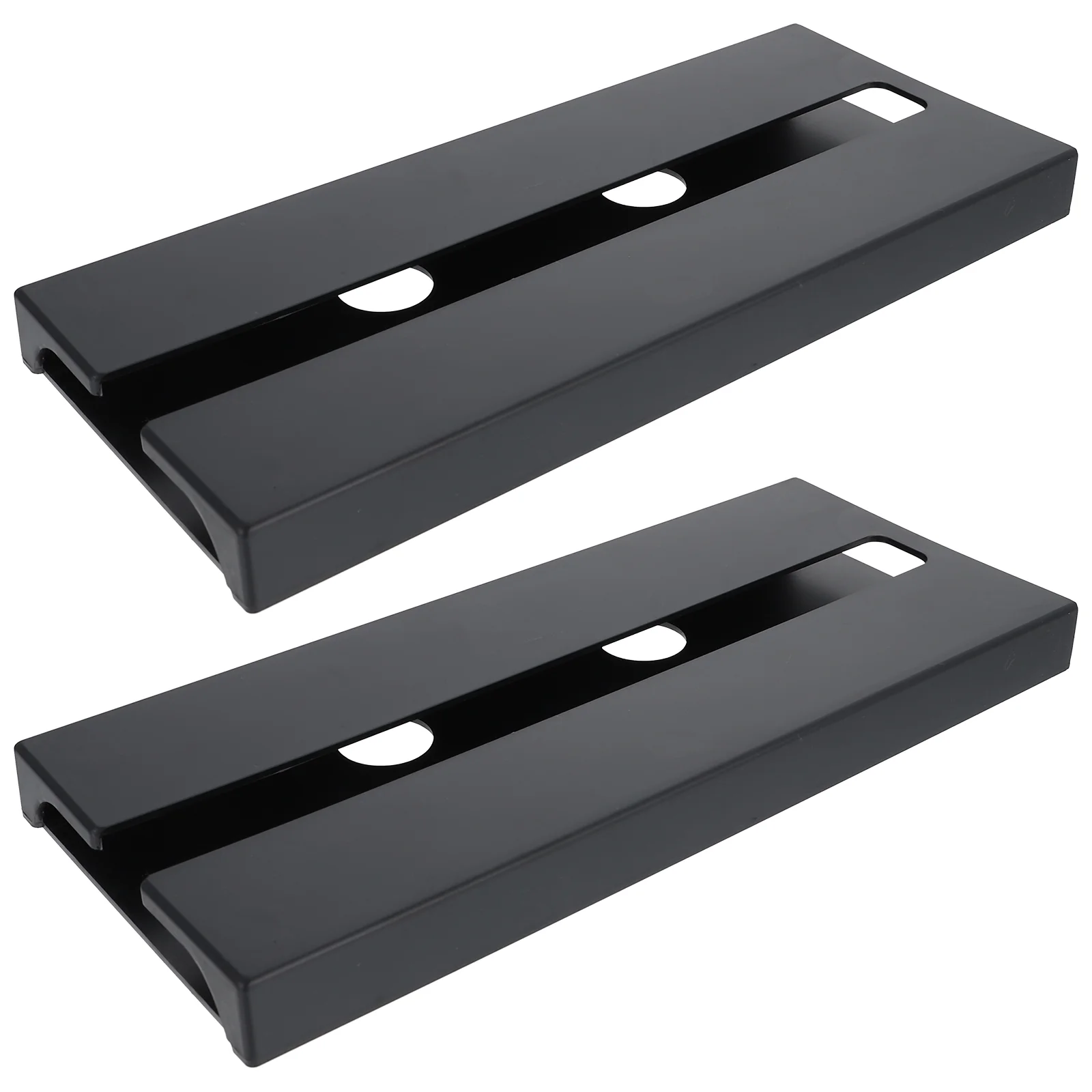 

2pcs Glass Upside Down Shelf Hanging Racks for Cups Storage Racks