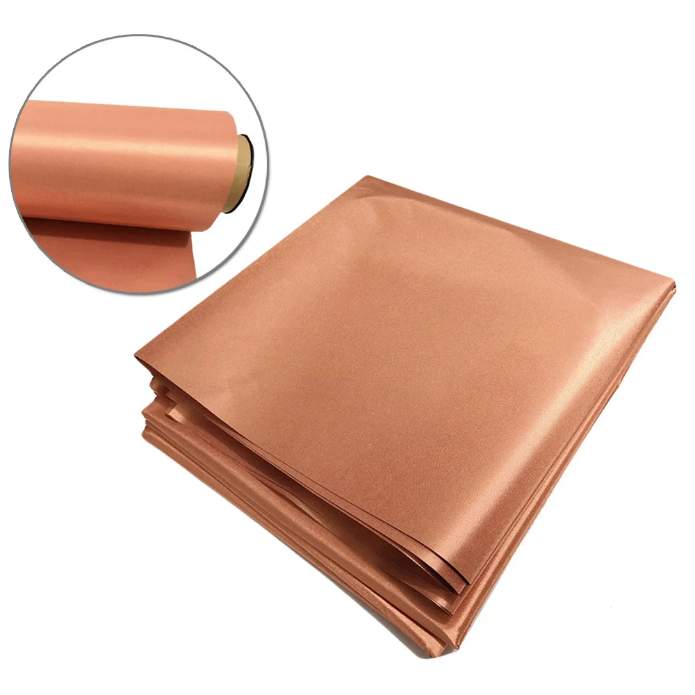 

Soft Grounding Earthing EMF RF RFID Shielding Fabric Material Roll Anti-scanning Anti-static RFID Blocking Cloth Anti-Radiation