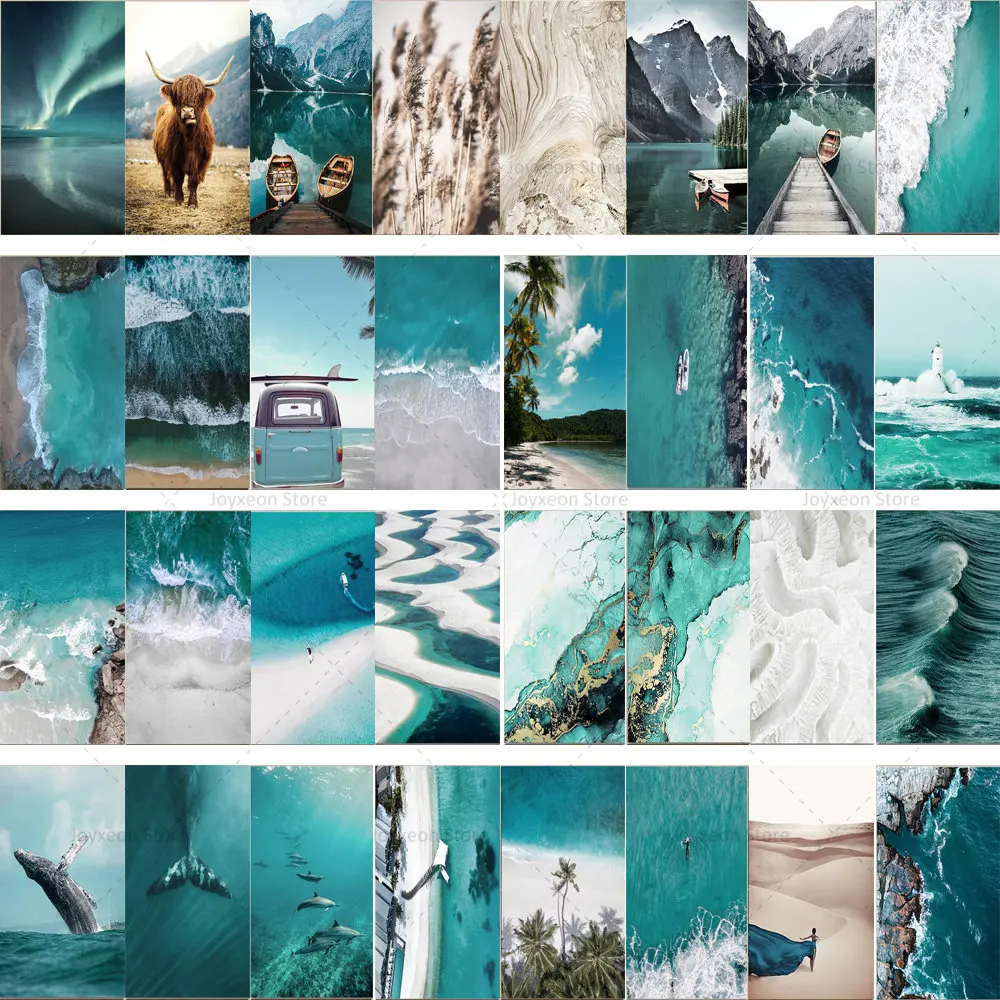 

Door Stickers Dolphin Sea Pattern Alpine Poster PVC Waterproof Bedroom Living Room Self-adhesive Home Decoration Door Stickers