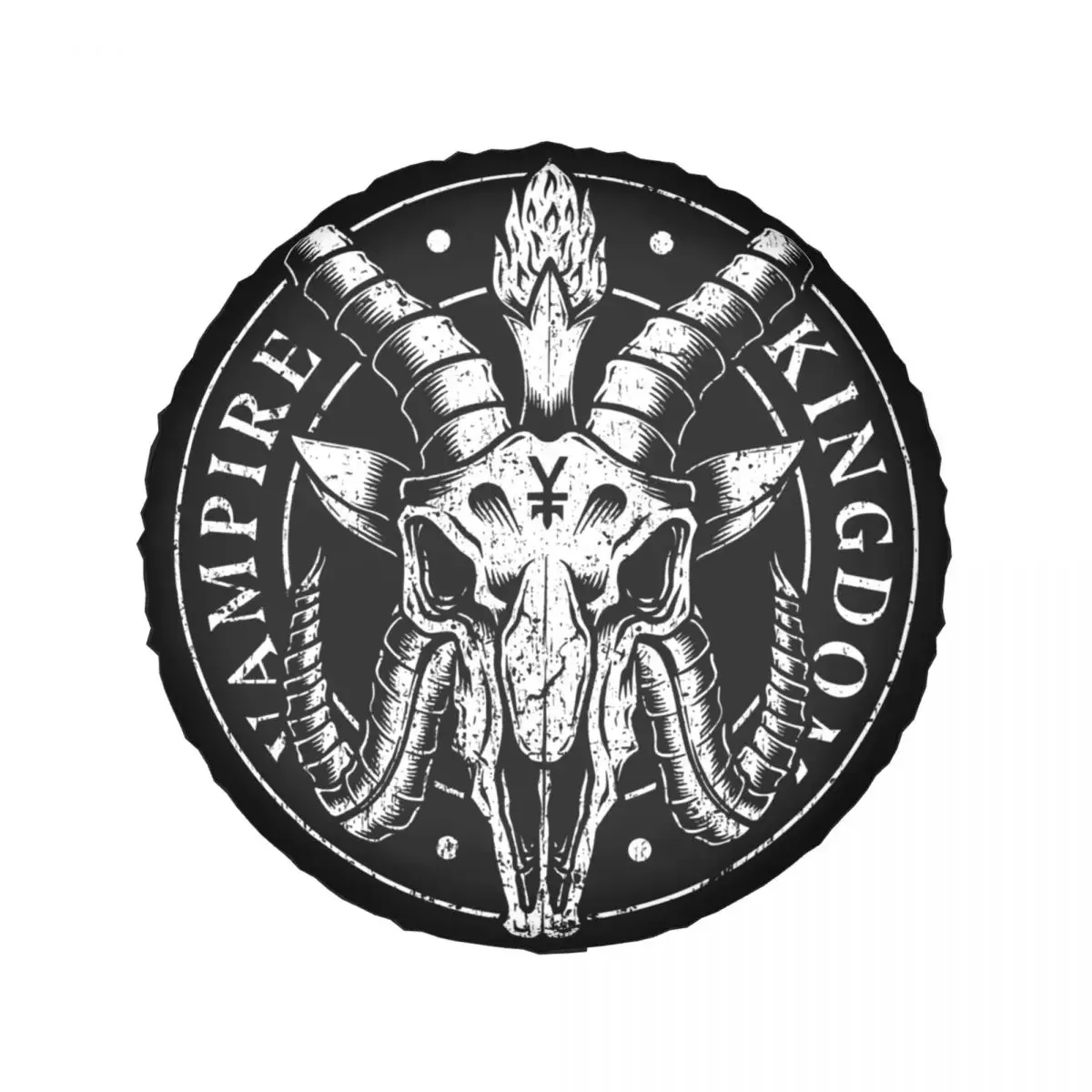 Чехол на запасное колесо Baphomet Kingdom для Honda CRV Jeep RV SUV прицепа оккультный дьявол