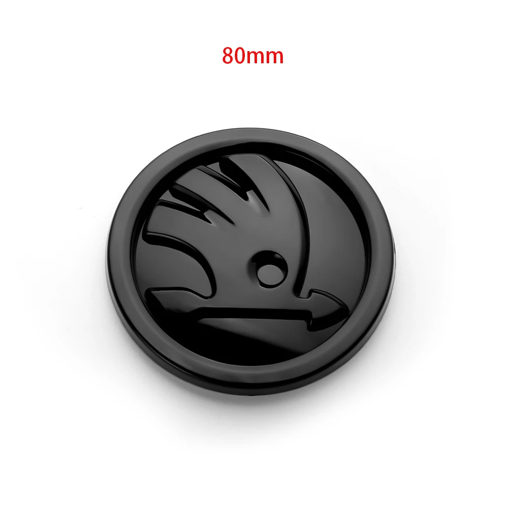 

Car Front Grille Hood Logo Rear Bumper Trunk Sticker Badge Styling Accessorie for Skoda VRS Octavia Fabia Kamiq Super Rapid Yeti