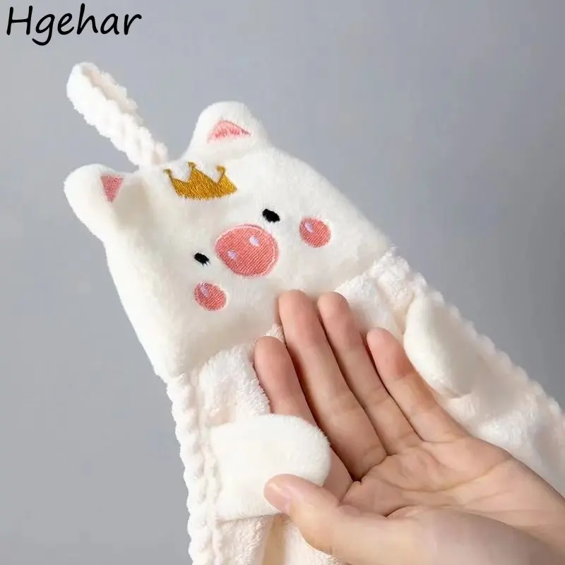 

Быстросохнущее полотенце для рук, милое мультяшное мягкое водное портативное полотенце из кораллового флиса, прочное домашнее украшение