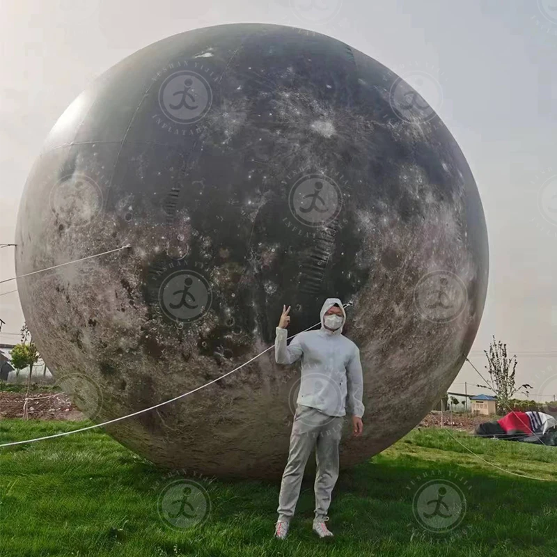Надувной воздушный шар серии Universe с подсветкой выдувная модель планеты для сцены