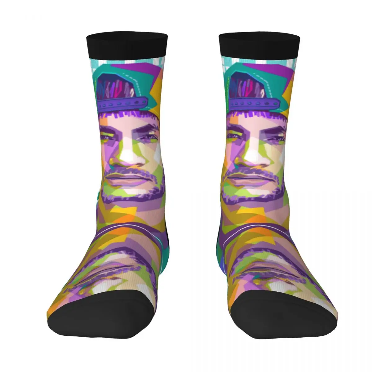 

Adult Socks Brazil Neymars And Da Silvas 3 The Best Buy Funny Novelty Novelty Knapsack Elastic Stockings