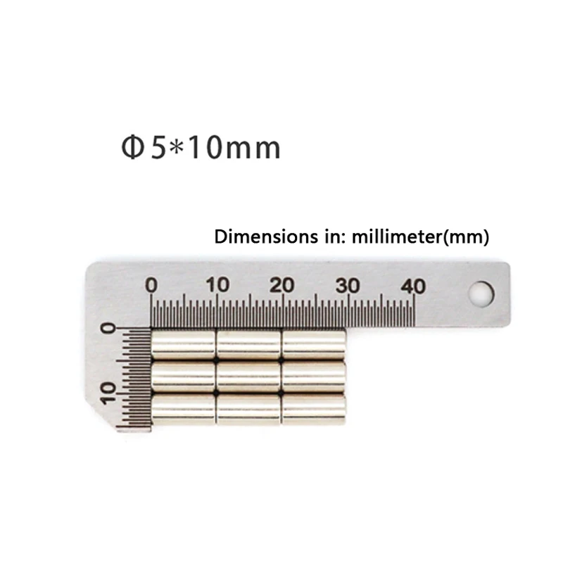 Суперсильный круглый магнит 5X1 5X2 5X3 5X4 5X5 5X6 5X8 5X10 мм Мощный неодимовый постоянный