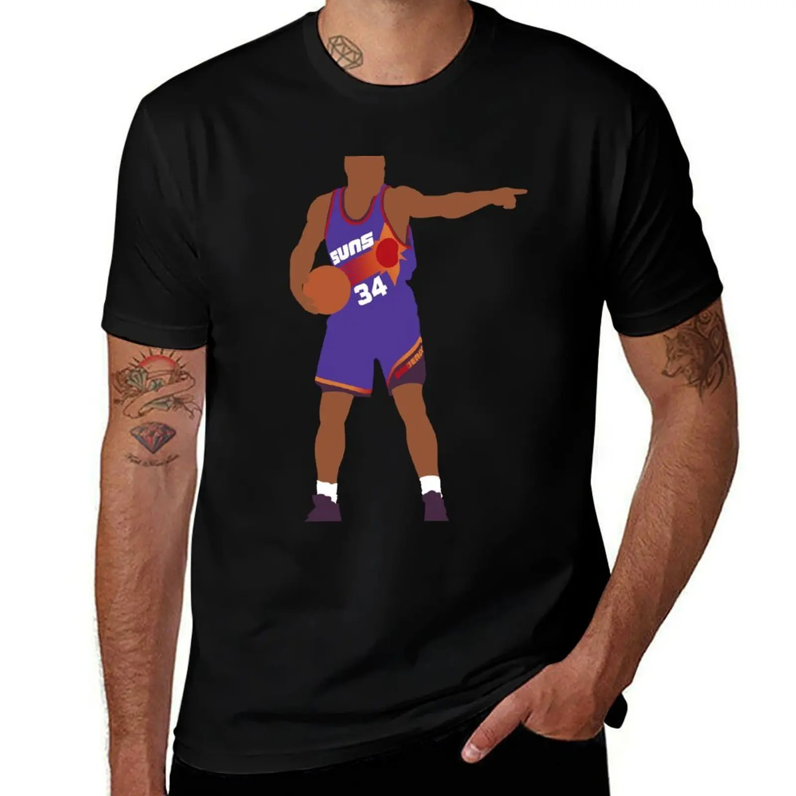 Фото Футболка Charles Barkley Suns для повседневной носки №1