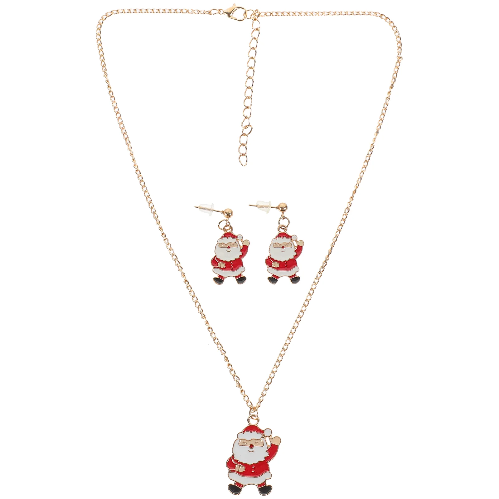 

Christmas Ornaments Earrings Women Holiday Necklace Dangle For Teen Girls Cheistmas