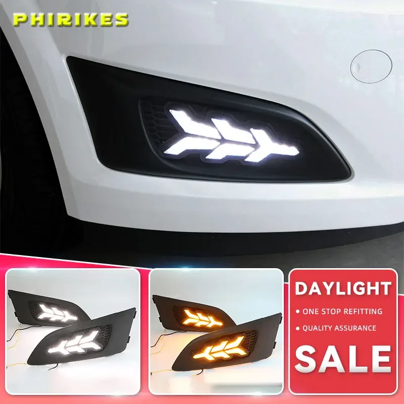 1 Set Car LED DRL Light Daytime Running Daylight With Turn Signal Lamp For Chevrolet Chevy AVEO Sonic 2011 2012 2013